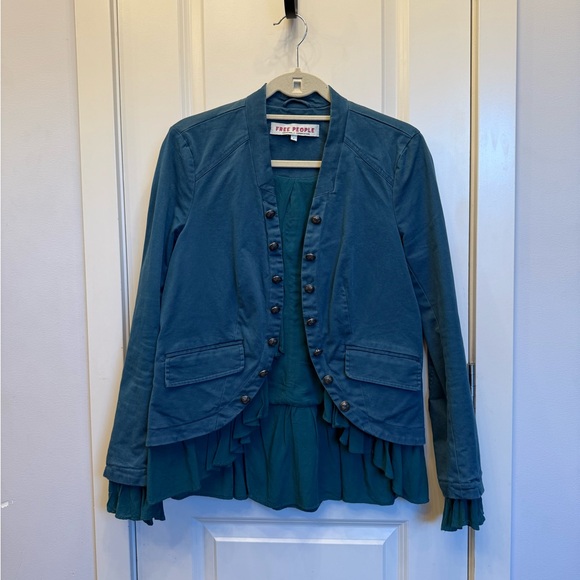 Free People Ruffles Romance Jacket - Picture 4 of 8